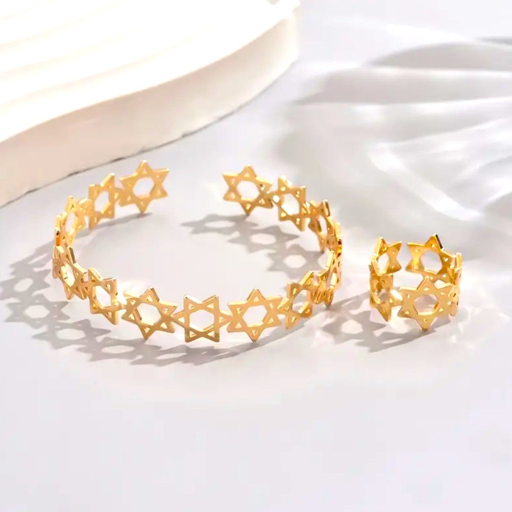 ✨✨✨Star Of David Bracelet & Ring Set✨✨✨ - Picture 3 of 3